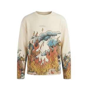 Duo Dragon White Waffle Tee — view 1
