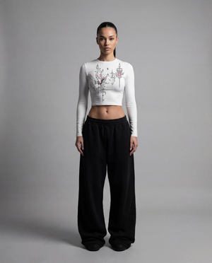 Rose Long Sleeve Tee — view 4