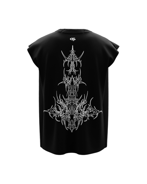 Apocalypse Black Boxy Vest
