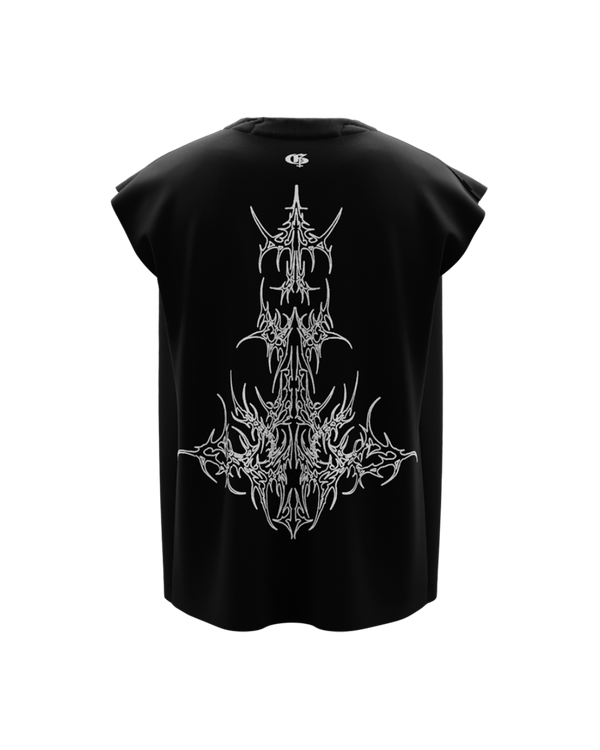 Apocalypse Black Boxy Vest