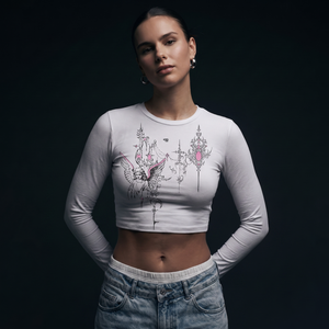 Rose Long Sleeve Tee — view 2