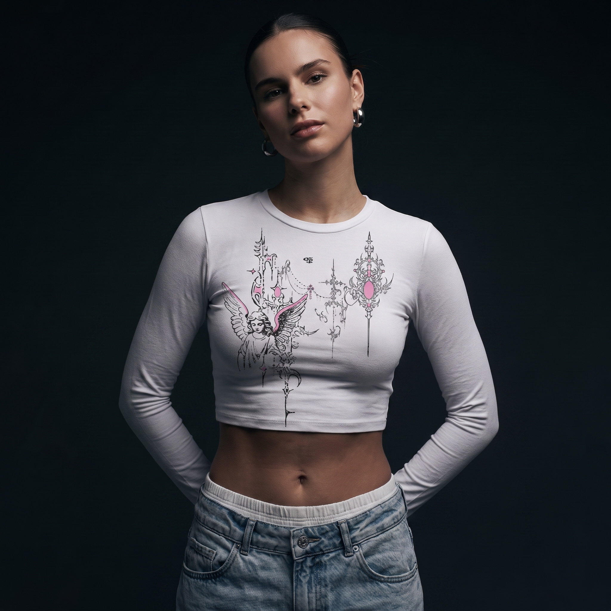 Rose Long Sleeve Tee