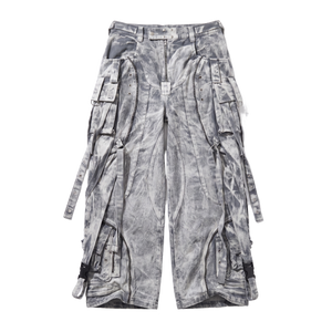 Ice Silver Metal Denim — view 1