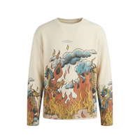 Duo Dragon White Waffle Tee