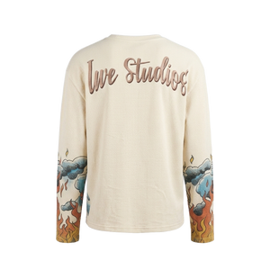 Duo Dragon White Waffle Tee — view 2