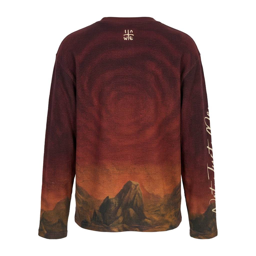 Emerald Green Dragon Waffle Tee
