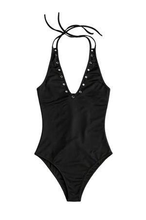 Black Rebel Strings Bodysuit — view 1