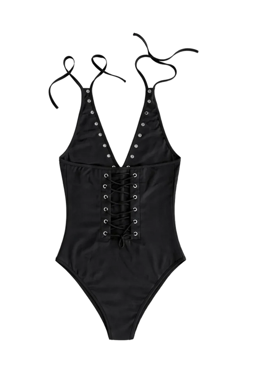 Black Rebel Strings Bodysuit