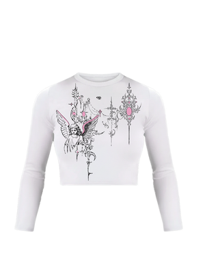 Rose Long Sleeve Tee — view 1